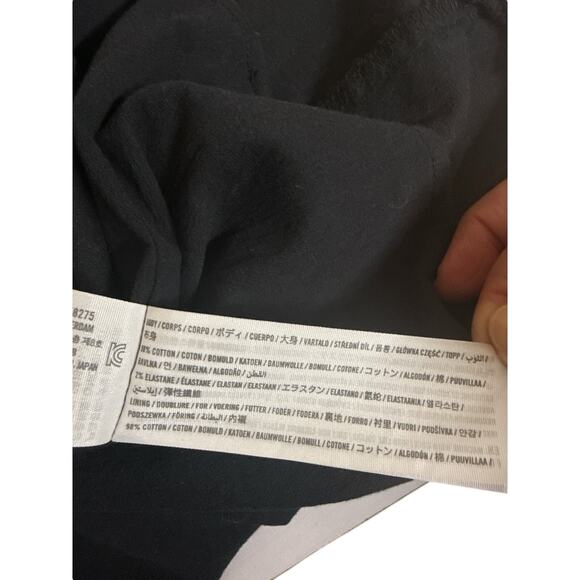 Abercrombie & Fitch Women's Academia Flowy Fit & Flare Mini Dress Size XL Navy - Picture 5 of 6